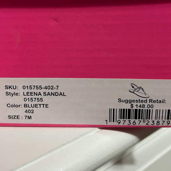 NIB women’s Lilly Pulitzer Leena Sandal - Picture 5 of 5